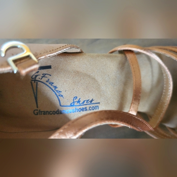 Womens Salsa Dance Shoes. Size 10, 4 inch heel. - Picture 5 of 8